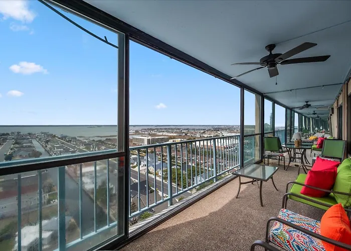 Ocean & Bay View 3 Bed In Capri With Indoor Pool! * Ocean Stadt